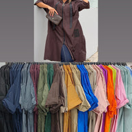 Parka comprida - cores