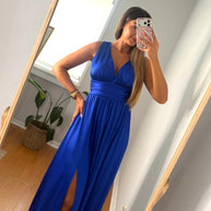 Vestido Fluido azulão