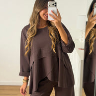 Conjunto pétala com calça BEST SELLER - 6 cores