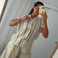 Blusa | camisa riscas