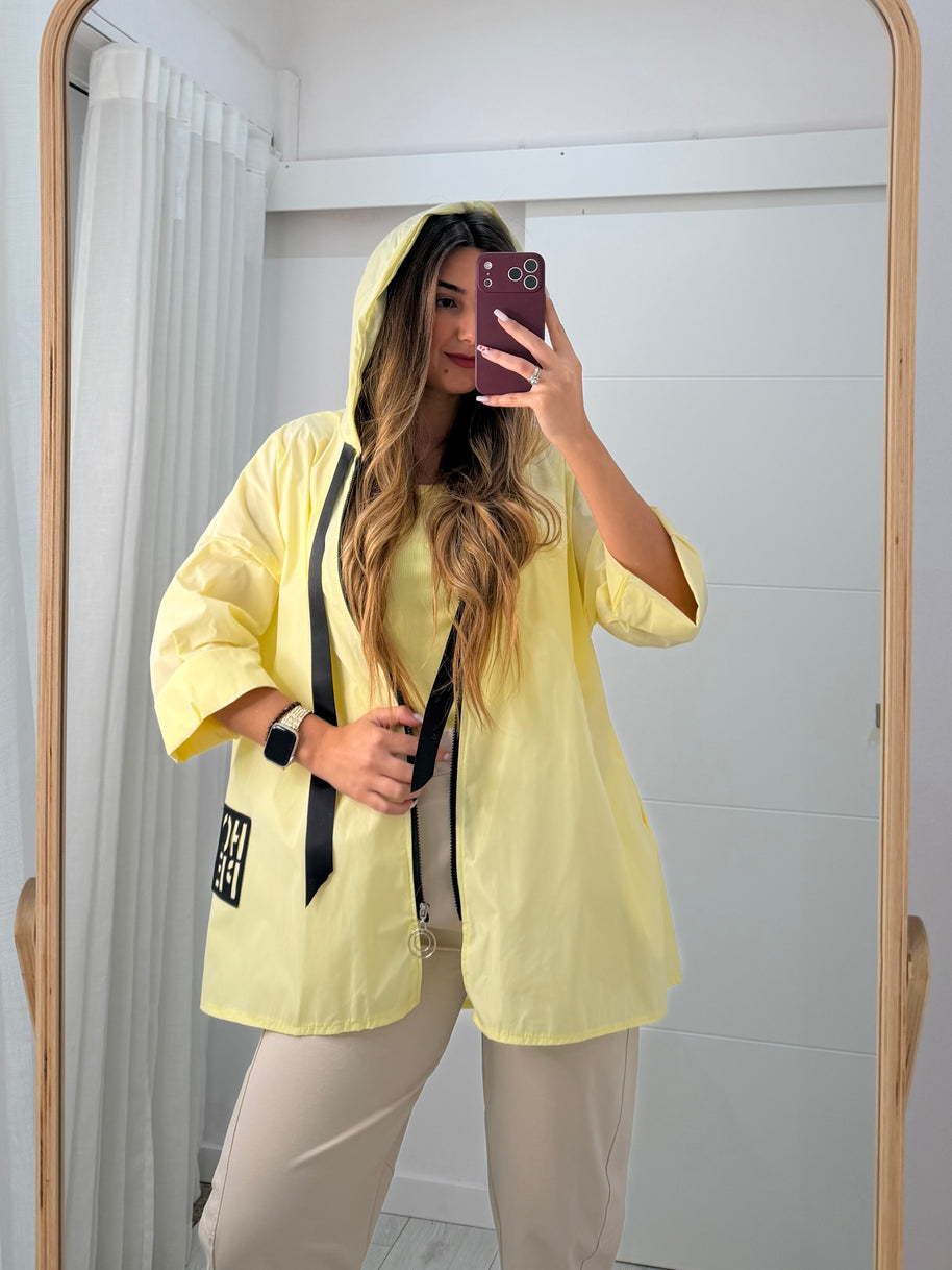 Parka Curta Amarelo bebé