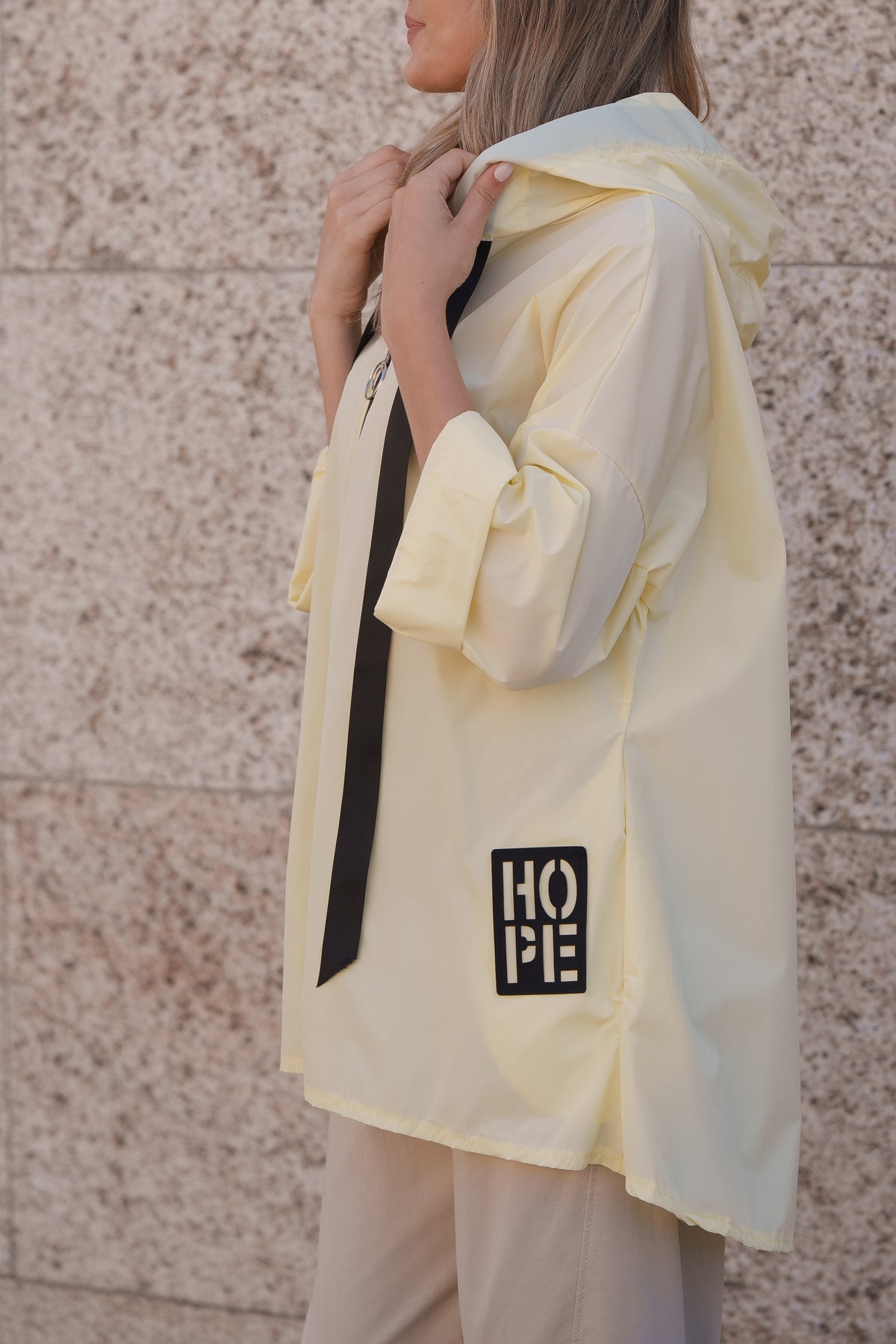 Parka Curta Amarelo bebé