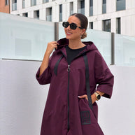 Parka Comprida Bordeaux