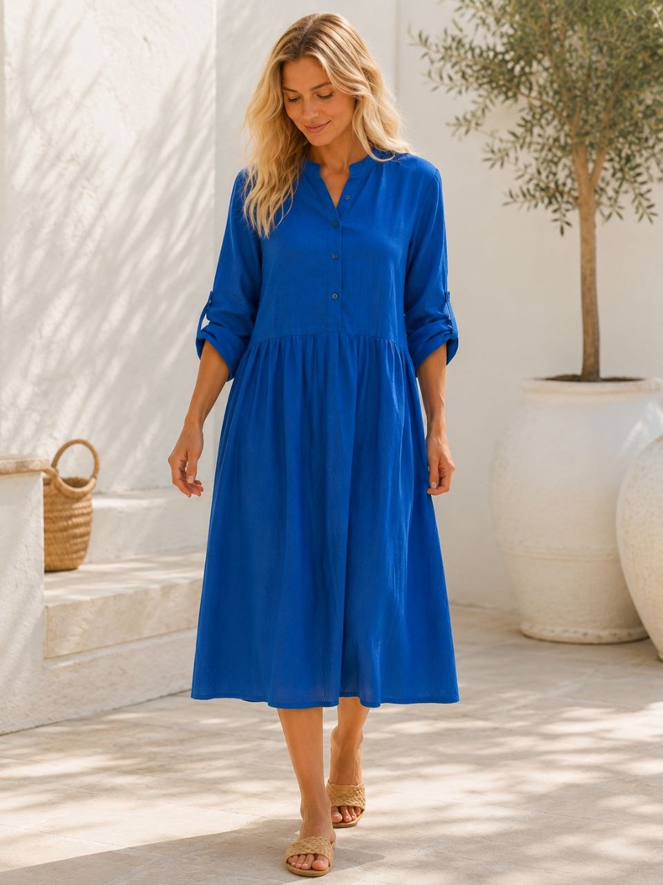Vestido linho
