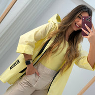 Parka Curta Amarelo bebé