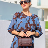 Vestido malhado | duas cores