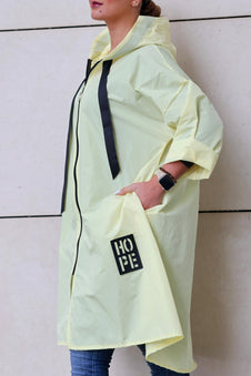 Parka Comprida Amarelo Bebé