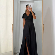 Vestido cerimónia preto