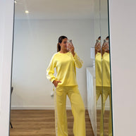 Conjunto Fato de treino amarelo