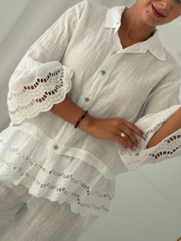 Conjunto 100% linho
