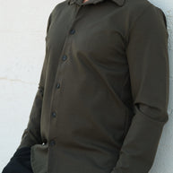 Homem| Camisa verde - toque macio
