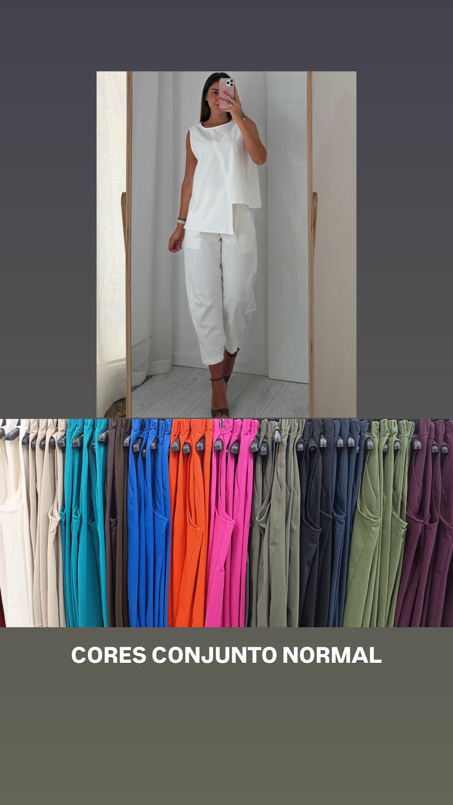 Conjunto Assimétrico normal - CORES