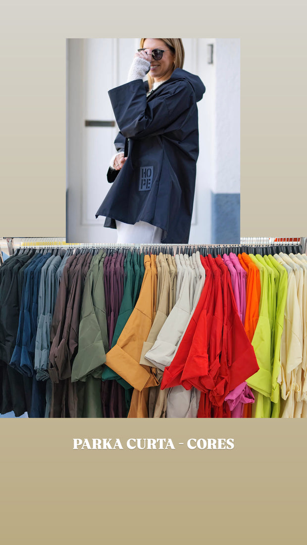 Parka curta -  cores