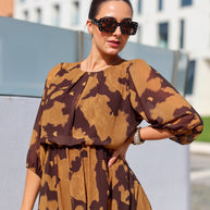 Vestido malhado | duas cores