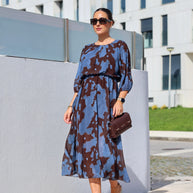 Vestido malhado | duas cores