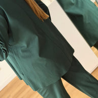 Conjunto pétala com calça BEST SELLER - verde escuro
