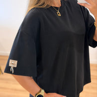 Camisola oversize toque macio | urso