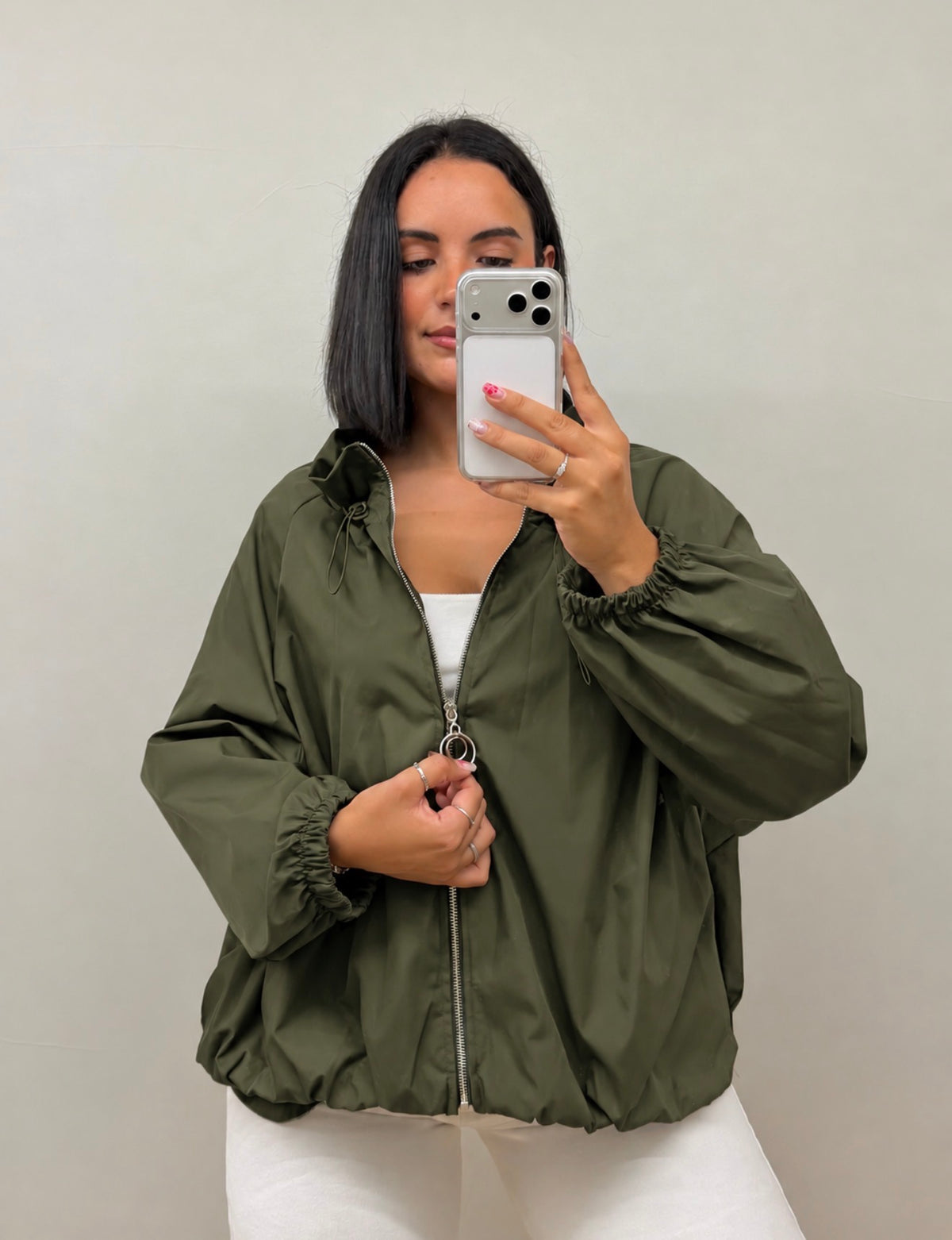 Casaco | estilo parka básico