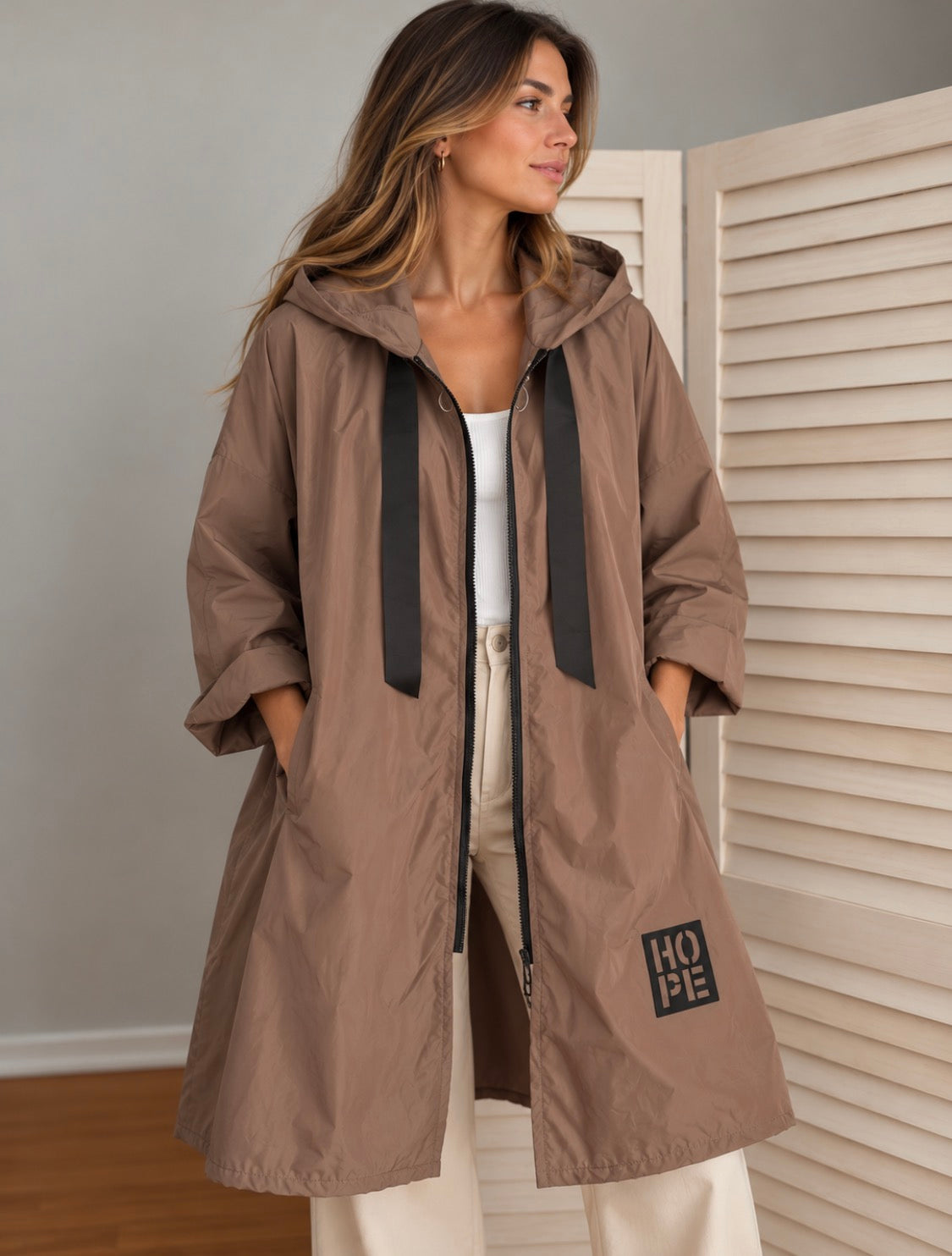 Parka Comprida Moka