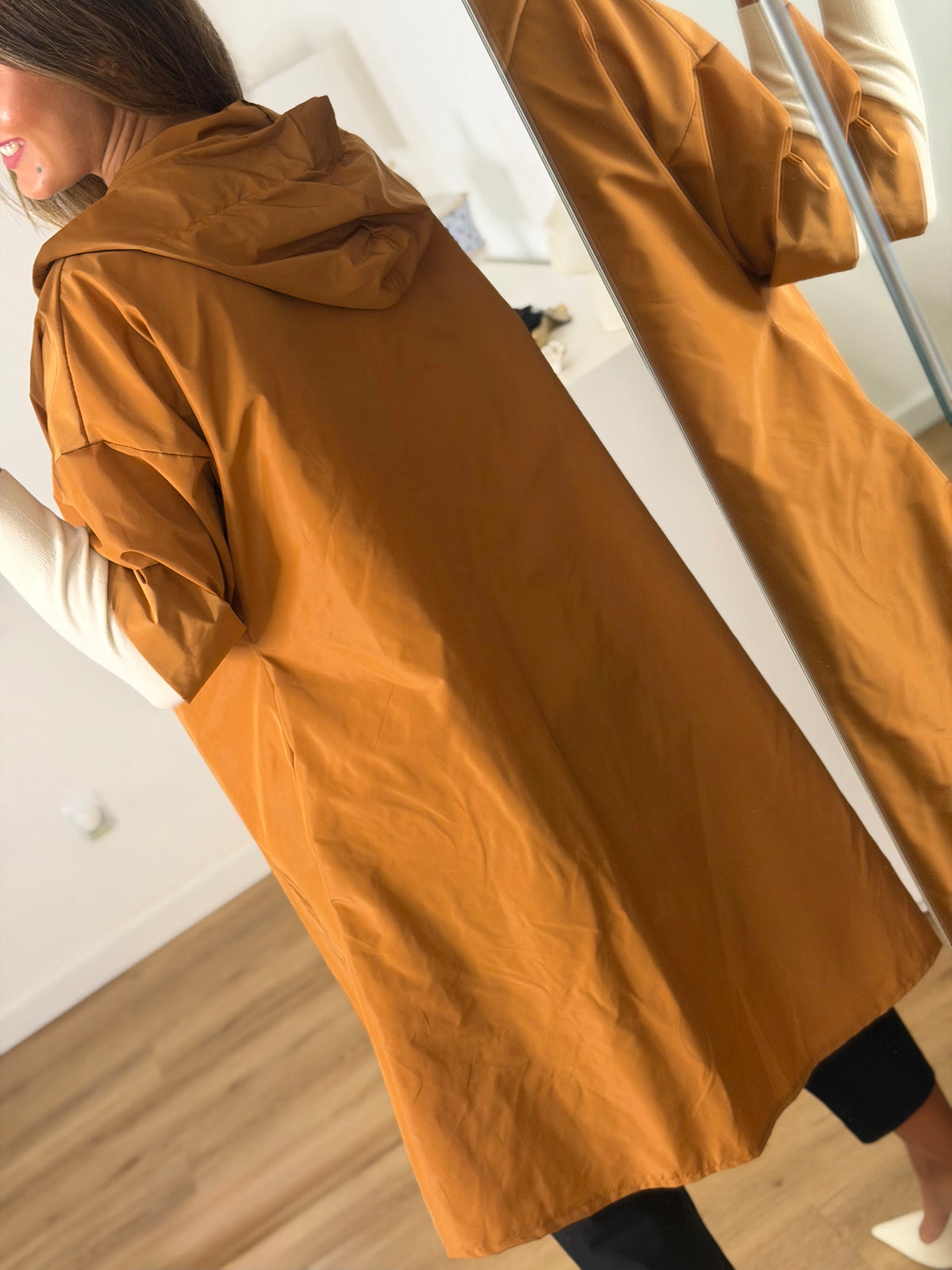 Parka Comprida Terracota