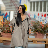 Parka Comprida tabaco