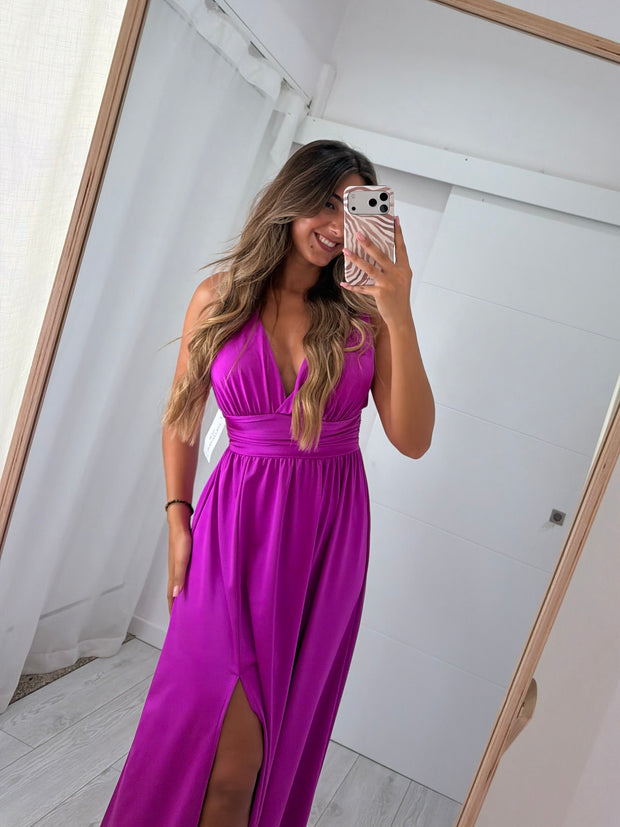 Vestido Fluido beringela