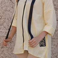 Parka Curta Amarelo bebé