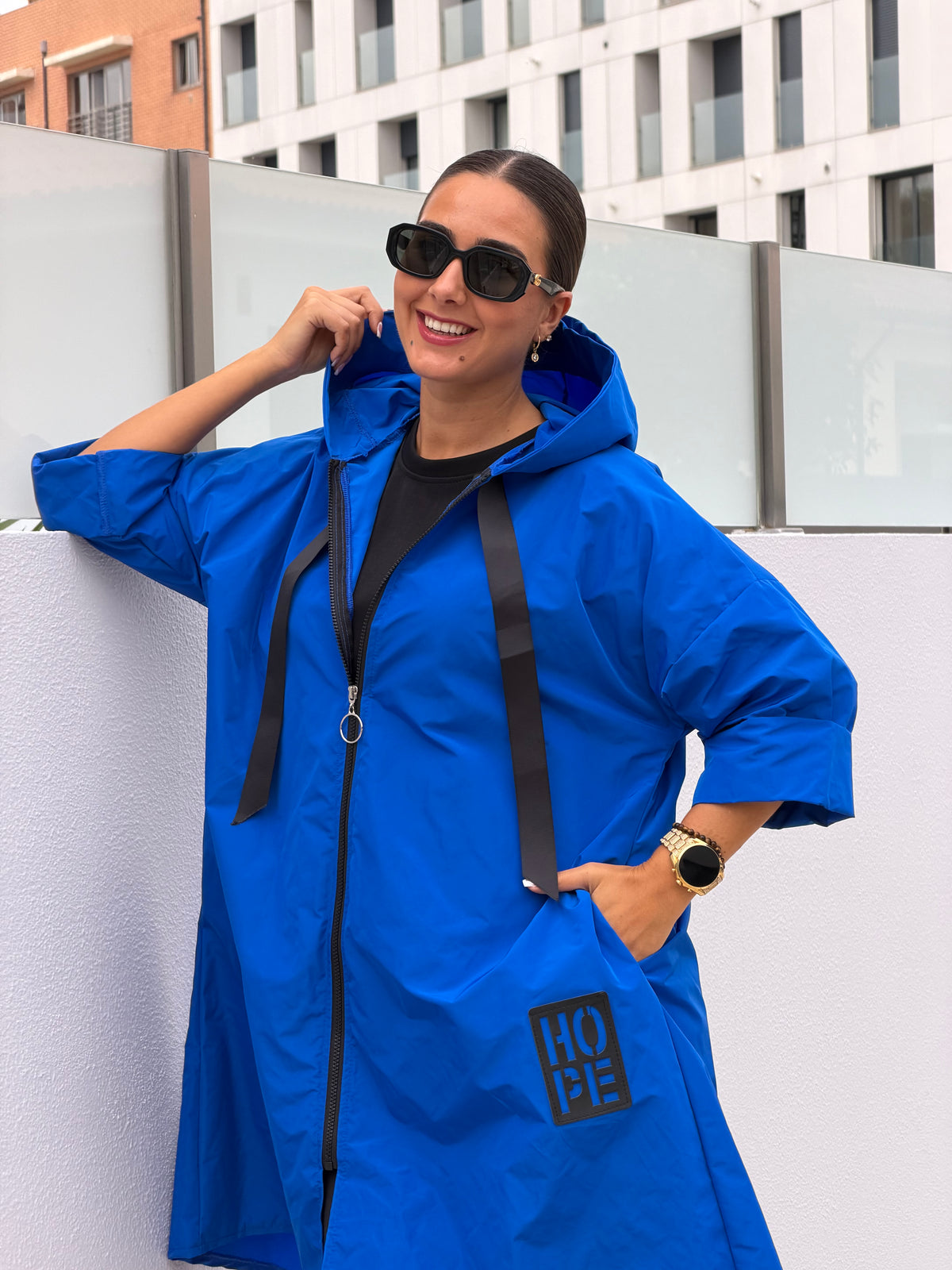 Parka Comprida Azulão