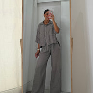 Conjunto 100% linho