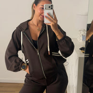 Conjunto fato de treino desportivo