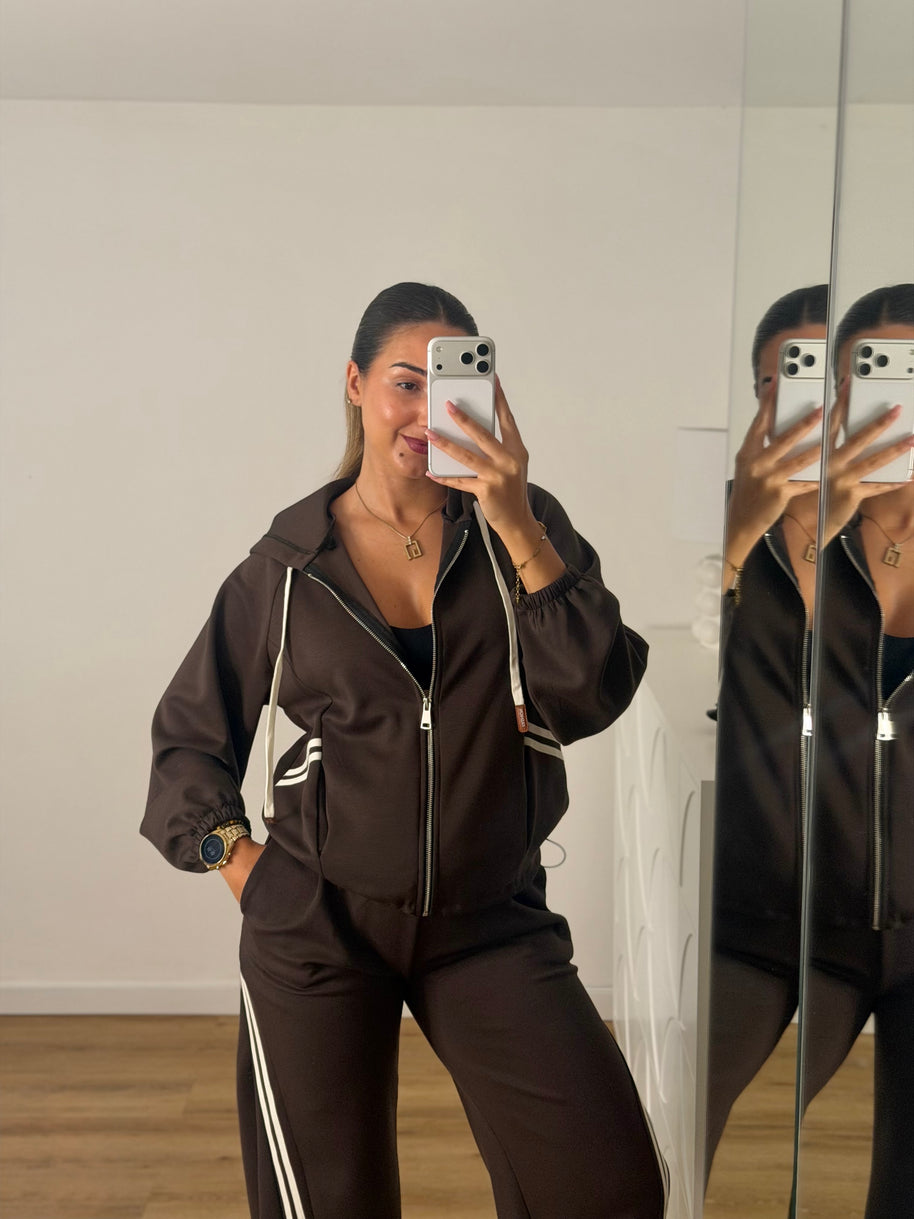 Conjunto fato de treino desportivo
