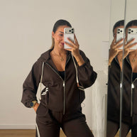 Conjunto fato de treino desportivo