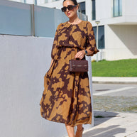 Vestido malhado | duas cores