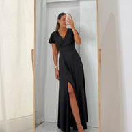Vestido cerimónia preto
