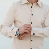 Homem | Camisa bege - toque macio