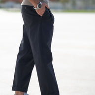 Homem | Calça azul sarja