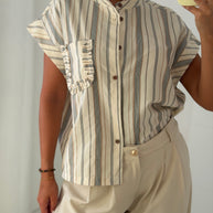 Blusa | camisa riscas