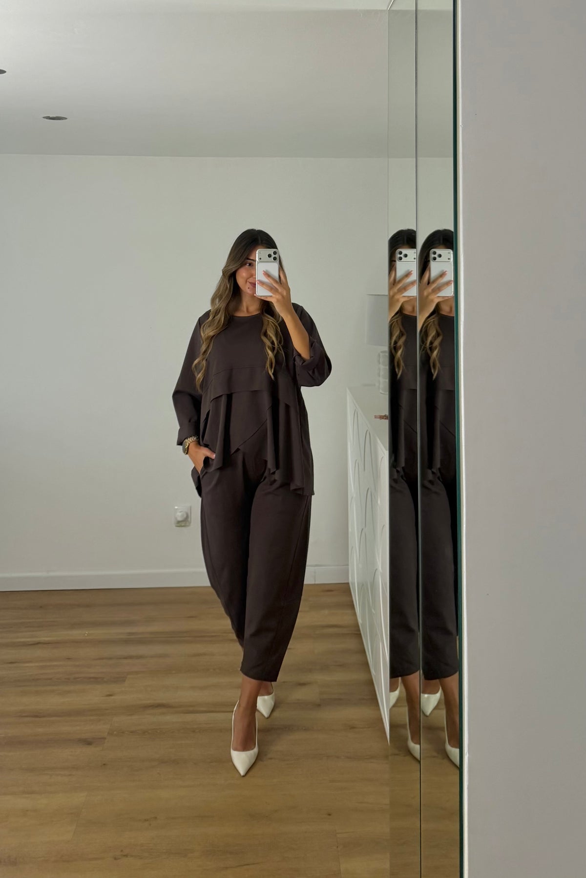 Conjunto pétala com calça BEST SELLER - 6 cores