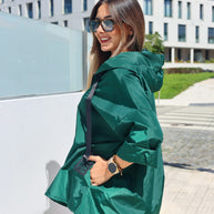 Parka Curta verde benetton
