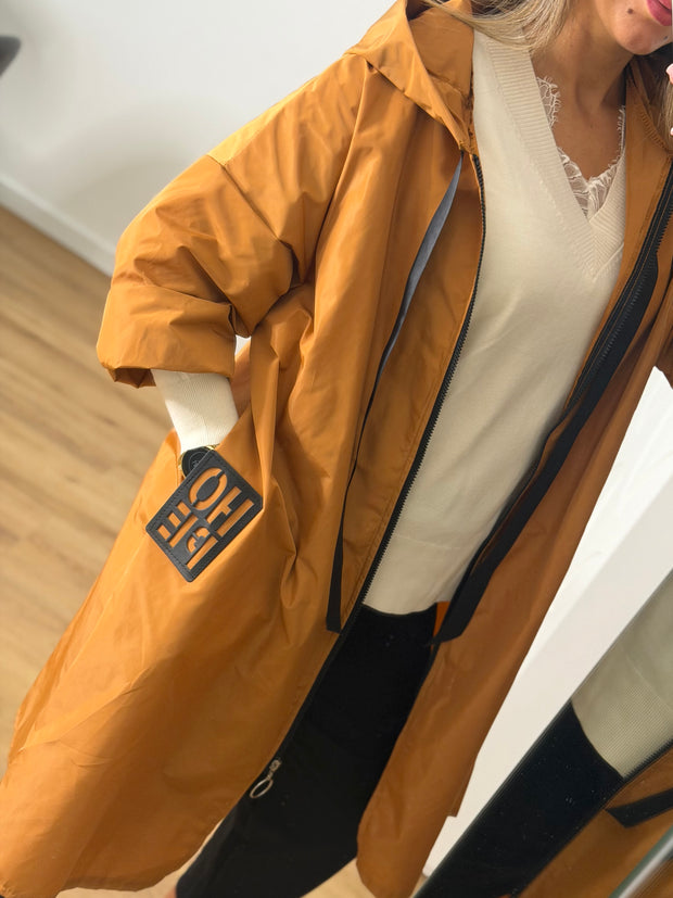 Parka Comprida Terracota