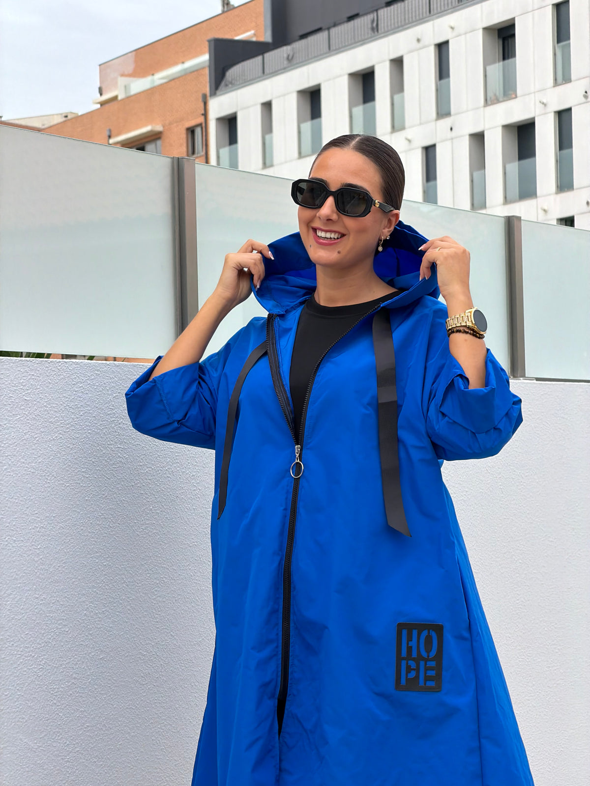 Parka Comprida Azulão