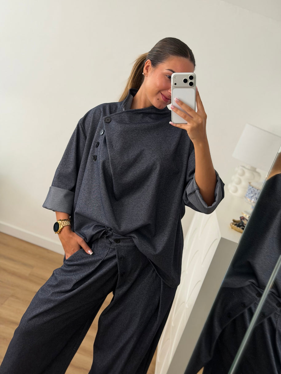 Conjunto tecido tipo DENIM
