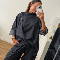 Conjunto tecido tipo DENIM