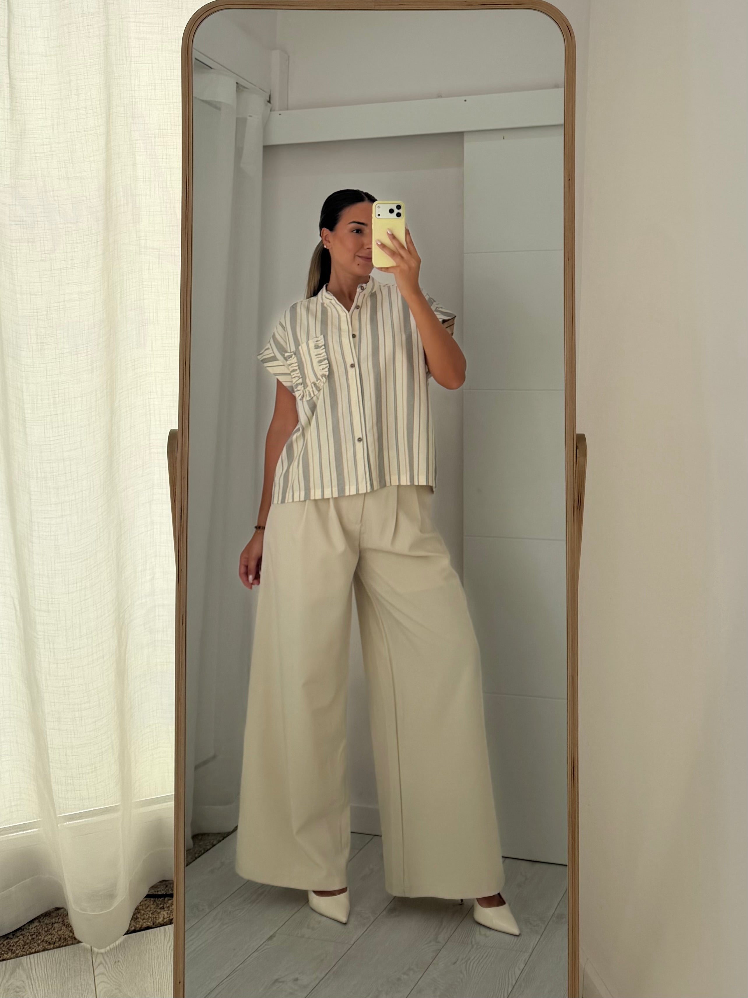 Blusa | camisa riscas