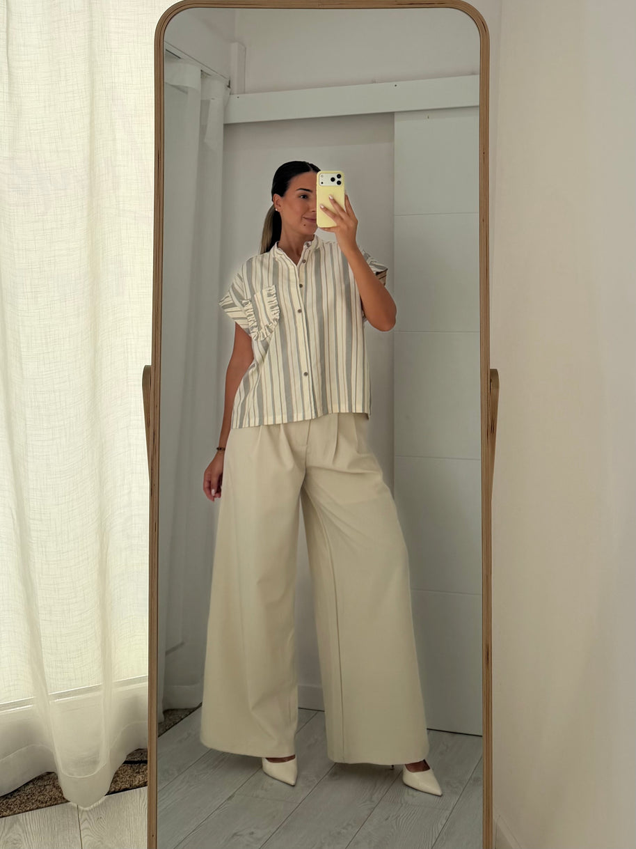 Blusa | camisa riscas