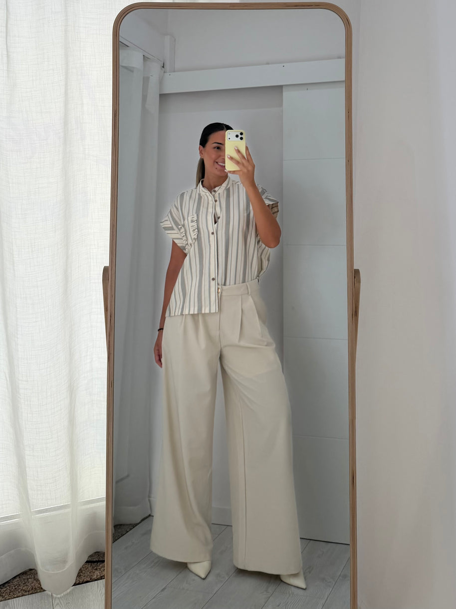 Blusa | camisa riscas