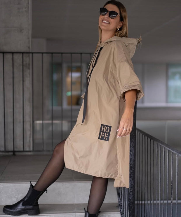 Parka Comprida Camel