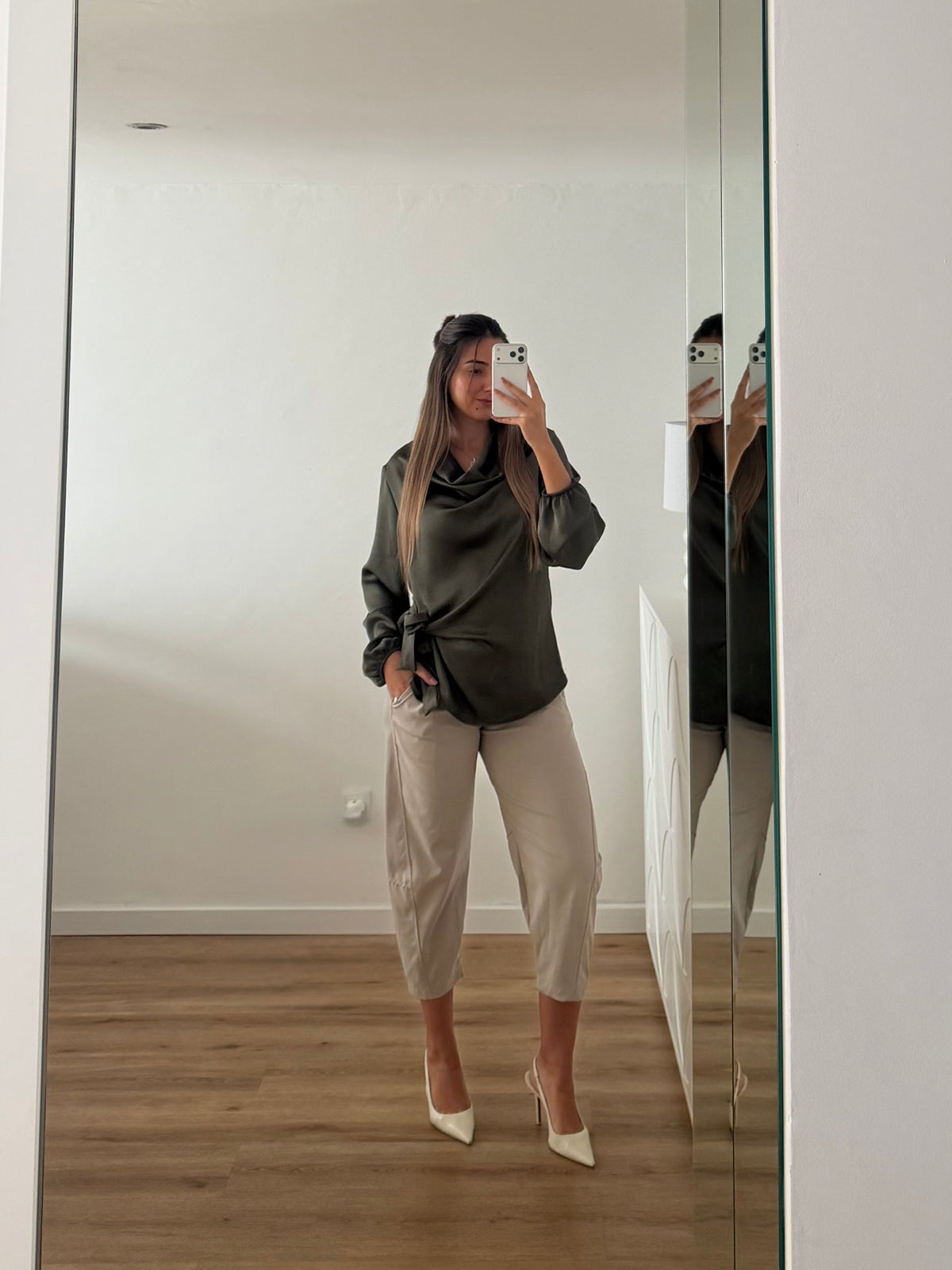 Calça BEST SELLER bege claro