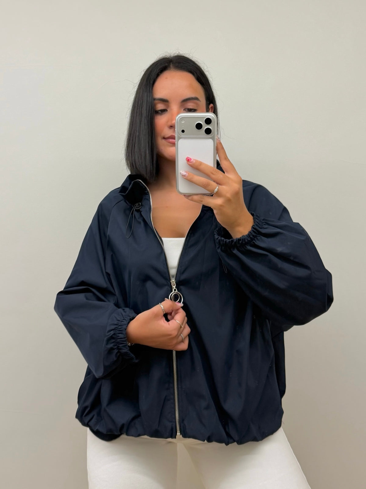 Casaco | estilo parka básico