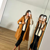 Parka Comprida Terracota